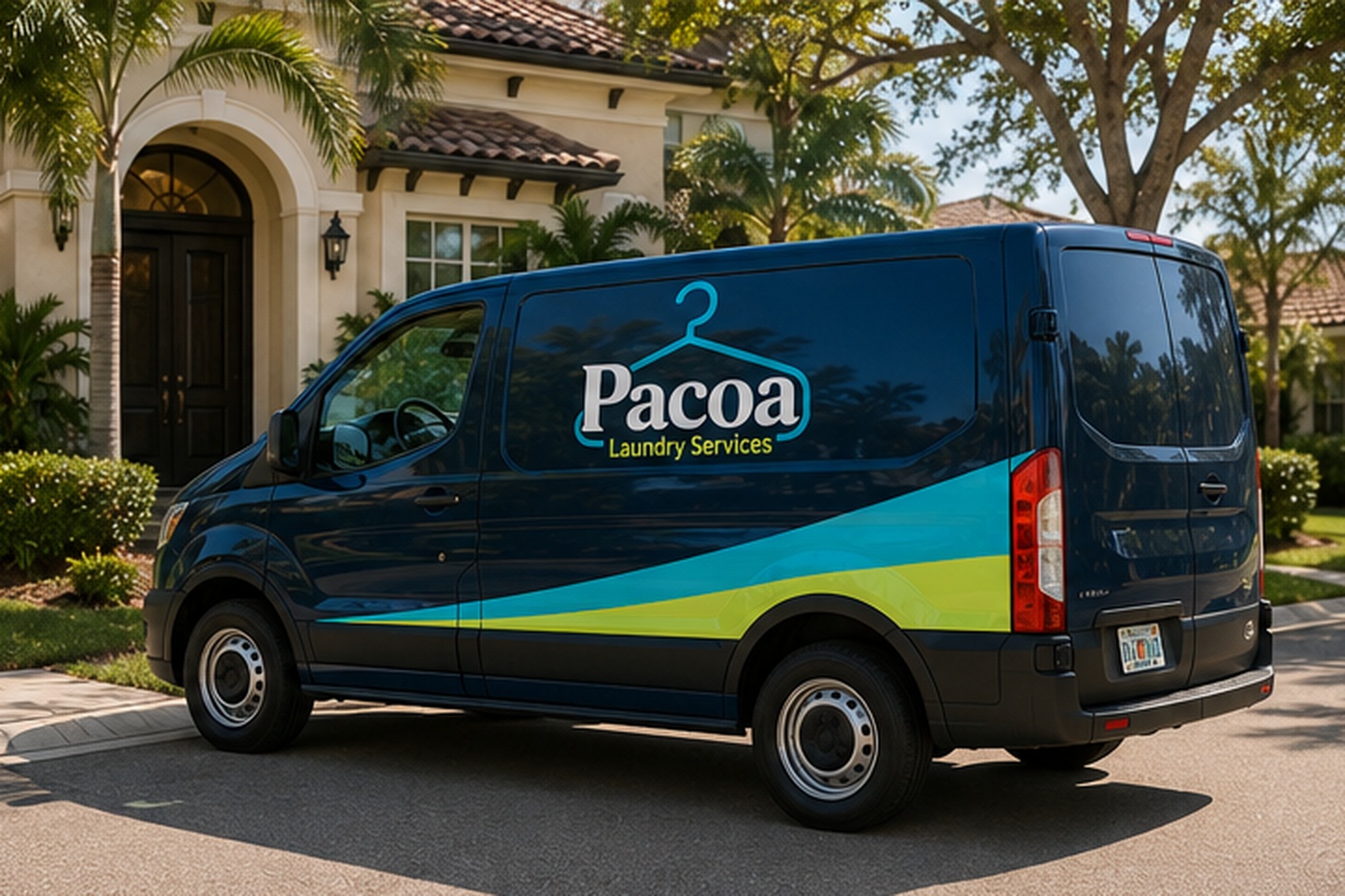 Pacoa Branded Van Landscape